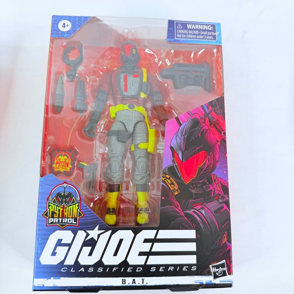 GI Joe Classified Series Python Patrol B.A.T. Action Figure Hasbro F4754 New